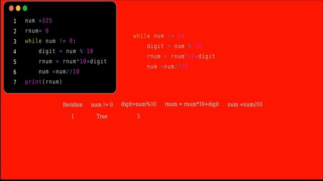 Reverse a Number in Python смотреть онлайн