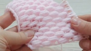 Тунисский Узор крючком - Вязание крючком