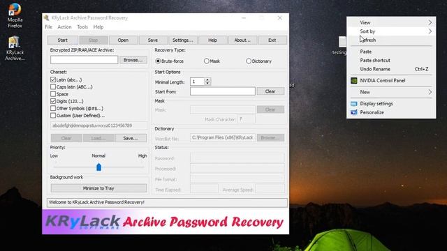 how to Zip,Rar,Tar,Exe. Password Unlock | Crack any zip,rar,etc... Password crack | Free Version смотреть онлайн