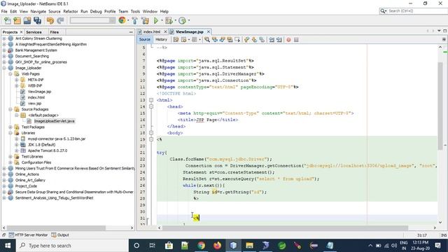 How to retrieve image from database using JSP смотреть онлайн
