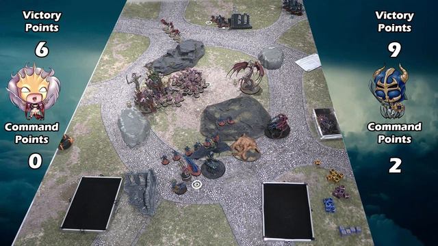 Daughters of Khaine Against Disciples of Tzeentch смотреть онлайн