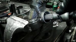 Mazda_6 снятие рулевой рейки (работа в пустую)