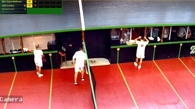 Royal Tennis Court CT19 2nd Semi-final Ben Taylor-Matthews v John Lumley смотреть онлайн