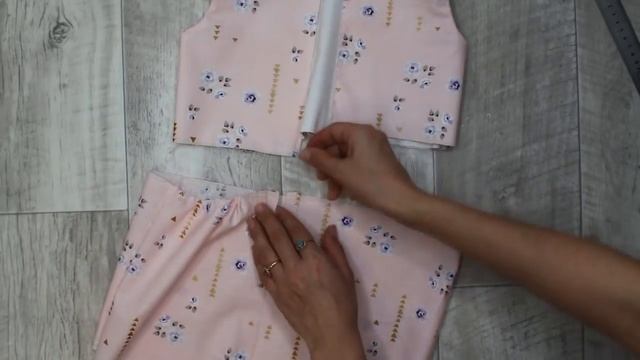 Как сшить песочник/боди для девочки из хлопка по готовой выкройке за 2 часа. Мастер класс начинающи смотреть онлайн