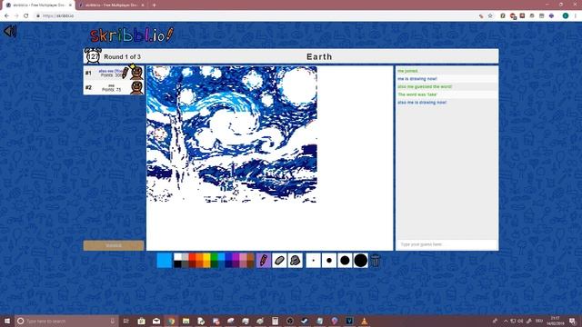Autodraw for Skribbl.io or any other program with a canvas and colours смотреть онлайн
