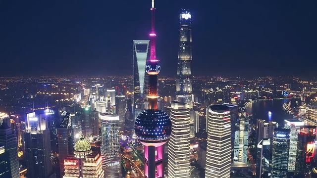 Shanghai World Financial Center In China BlueMoon Universe