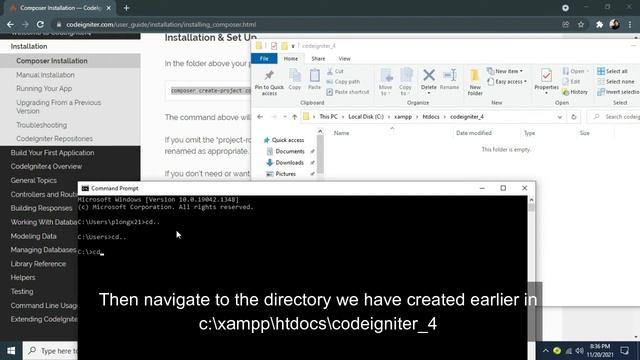 Codeigniter Framework Download, Installation, & Setup смотреть онлайн