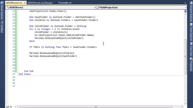 Create advanced Outlook form and view regions with VSTO (C#, VB.NET) смотреть онлайн