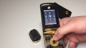MOTOROLA RAZR V8 / ЗОЛОТОЙ ТЕЛЕФОН / РЕТРО ОБЗОР
