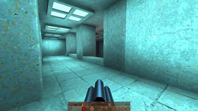 Quake Singleplayer - Quake Brutalist Jam - Weighted Authority (qbj_chrisholden) смотреть онлайн