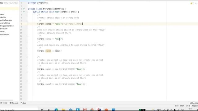 String Questions with Answers in Java - First Question in Java смотреть онлайн