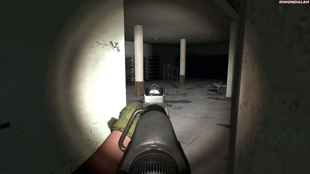 запись оперативников в заброшенном ТЦ . первый контакт scp 096 . found footage . horror realism gmo смотреть онлайн