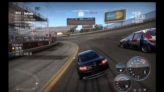 Need for speed Shift: "Pro" mode walkthrough #18 - Time attack at Rustle creek смотреть онлайн