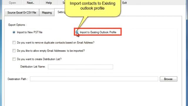 Excel to Outlook Contact Converter Tool смотреть онлайн