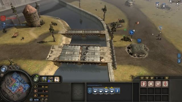Company of Heroes Enemy Fuel Shortage 1vs2 Expert [Europe At War mod] смотреть онлайн