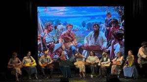 "На море орёл с соколами" в исполнении Алёны Выхованец и её учеников!