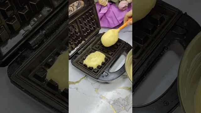 Венские вафли. Ең дәмді вафли. Вафли рецепт.