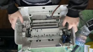 Разбока Canon MG2440,MG2450,E404,E410,E414 Часть1:ремонт механизма захвата бумаги.