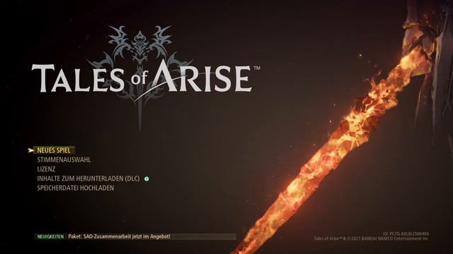 Lets Play Tales Of Arise #1 - Intro