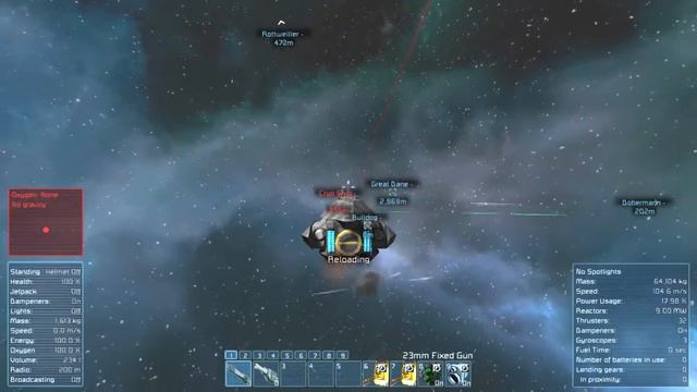 Space Engineers Ep 20 - Attack Squad Carrier Great Dane смотреть онлайн