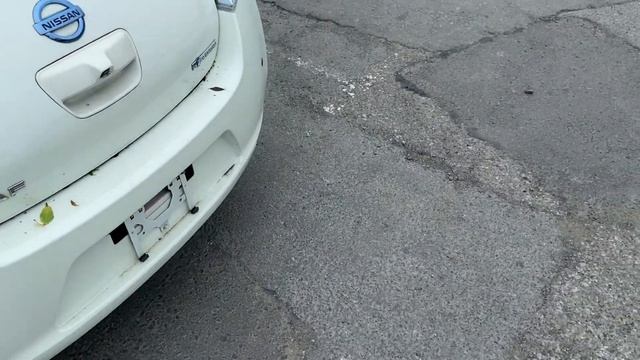 Забрал Nissan Leaf после длительного ожидания
