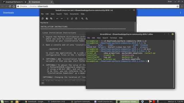How to install pycharm/Setting up pycharm on linux смотреть онлайн