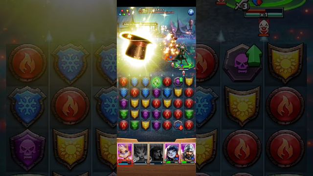 Тест нового героя призыва Калевала Лоухи. Империя Пазл. Empires Puzzles