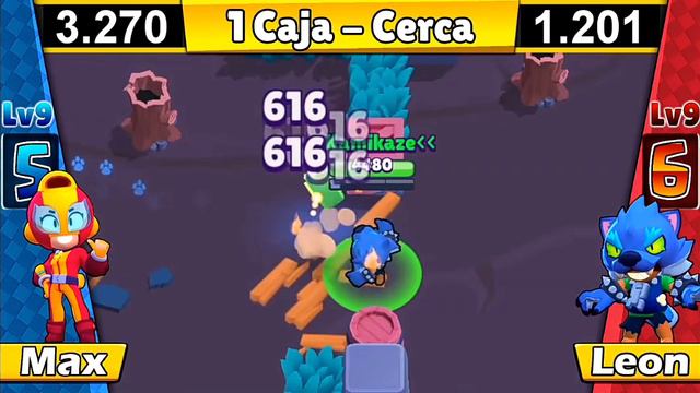 Леон vs макс кто самый сильный бравлер смотреть онлайн