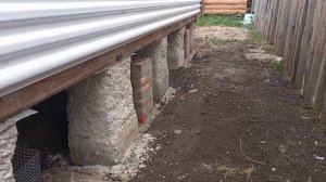 Баня из опилкобетона, проблемы с фундаментом!