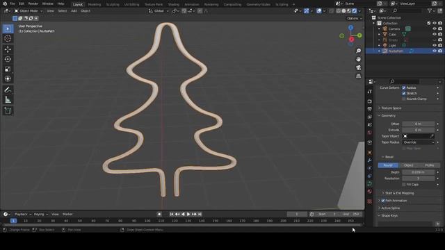 НЕОНОВАЯ ЕЛКА В Blender 3.0 ПРОЦЕСС СОЗДАНИЯ смотреть онлайн