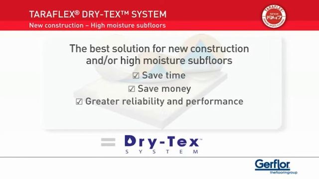[Gerflor] Taraflex, Drytek ed Ecofit: posa su sottofondi umidi смотреть онлайн