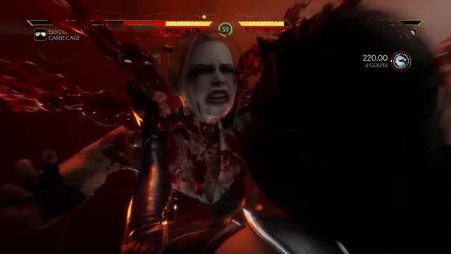 Mortal Kombat 11 Cassie Quinn vs kitana смотреть онлайн