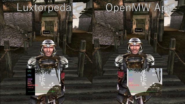 OpenMW Steam Deck - Enhanced Morrowind 2022: Installation And Gameplay