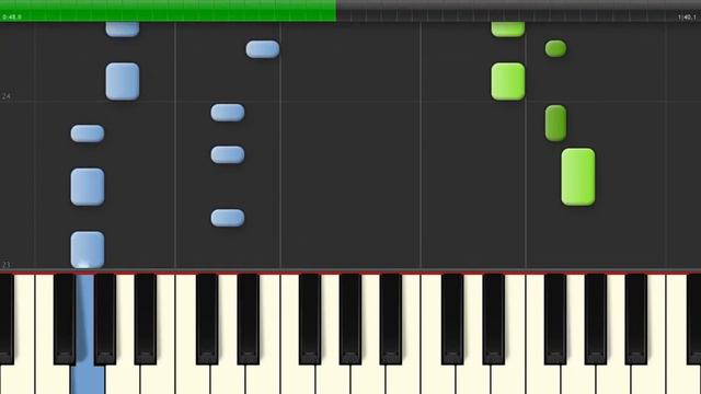 Cool easy song to play on piano synthesia 2 смотреть онлайн