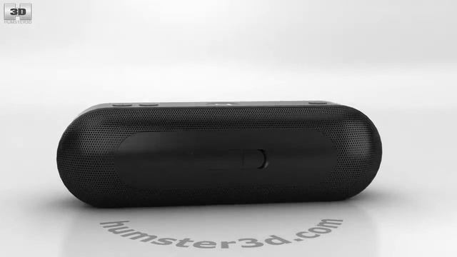 Beats Pill Plus Black 3D model by Humster3D.com смотреть онлайн