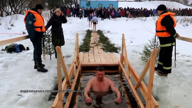 Крещение Господне отпраздновали в Костюковичах смотреть онлайн