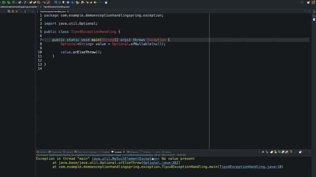 CURSO MANEJO DE EXCEPCIONES - Excepciones y Optional ¿orElseThrow? ¿orElseGet? смотреть онлайн