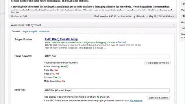 Yoast SEO for Wordpress Tutorial.mov смотреть онлайн