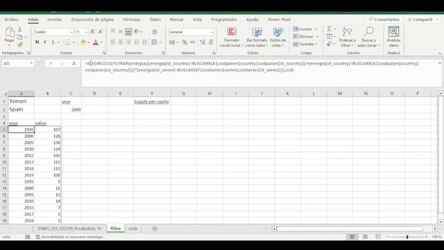 12. Excel. Funciones matriciales. Funciones Elegircols, ElegirFilas y Excluir смотреть онлайн