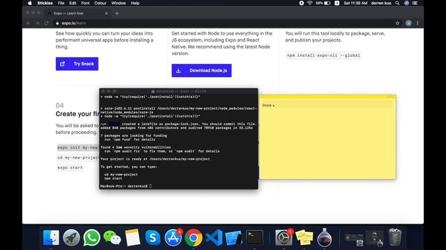 React Native (Expo) Setup + First Mobile apps (Mac Os) смотреть онлайн