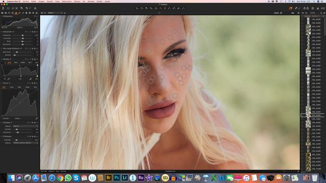 MONTSE ROURA RETOQUE CON CAPTURE ONE