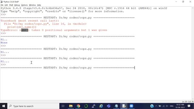 Python--session-5 (OOPs-1) смотреть онлайн