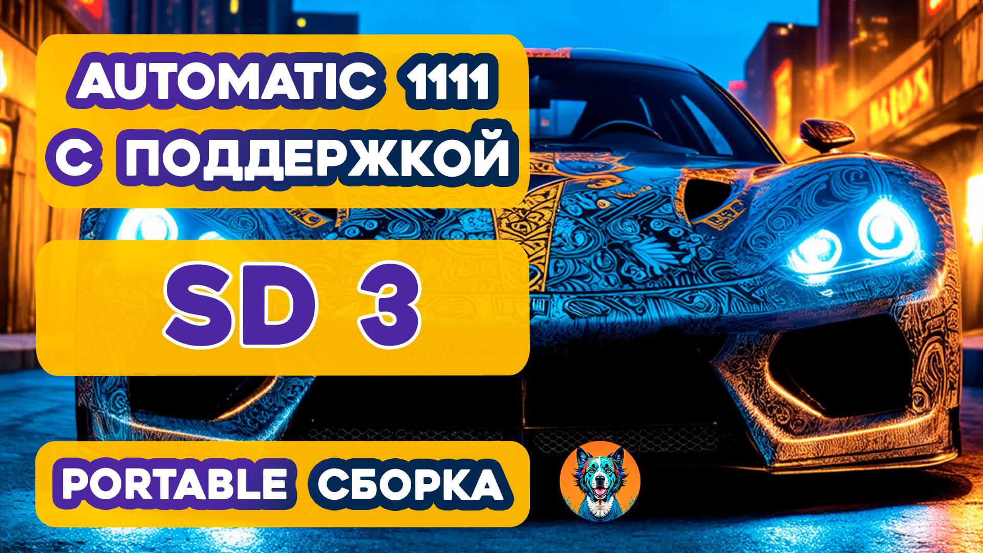 SD3 Automatic1111 Portable смотреть онлайн