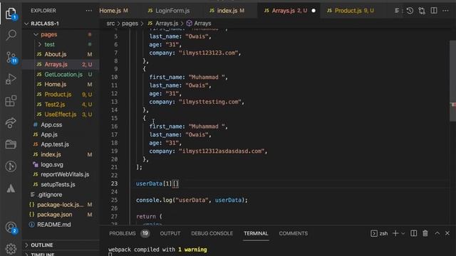 How to get current location with navigator? React JS Full Course Beginner to pro - 08 - P2 смотреть онлайн