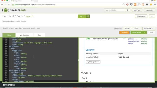 API Design with Swaggerhub смотреть онлайн