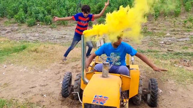 mini Mahindra heavy loder tractor accident | mini tractor