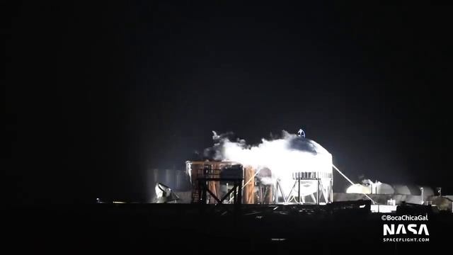 SpaceX Boca Chica - Starship Test Tank 2 Destructive Cryo Test смотреть онлайн