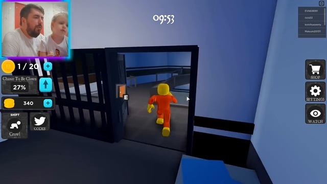 Побег от Клоуна - Секрет Рональда Роблокс! Мы играем Ronald Roblox смотреть онлайн