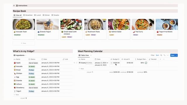 Easy Digital Meal Planning? (+ Free Notion Recipe Book & Meal Planner Template Guide) смотреть онлайн