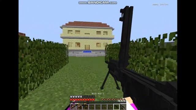 minecraft мод (Modern Warfare) смотреть онлайн